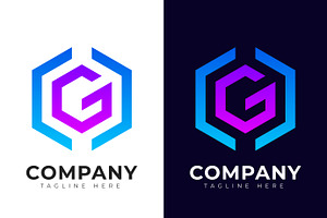 Initial letter g logo design