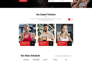 Gymio - GYM HTML Template