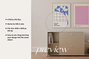 Two Frame Mockups DIN A Ratio, a Household Mockup by Bonumo (Thumbnail 3 of 9)