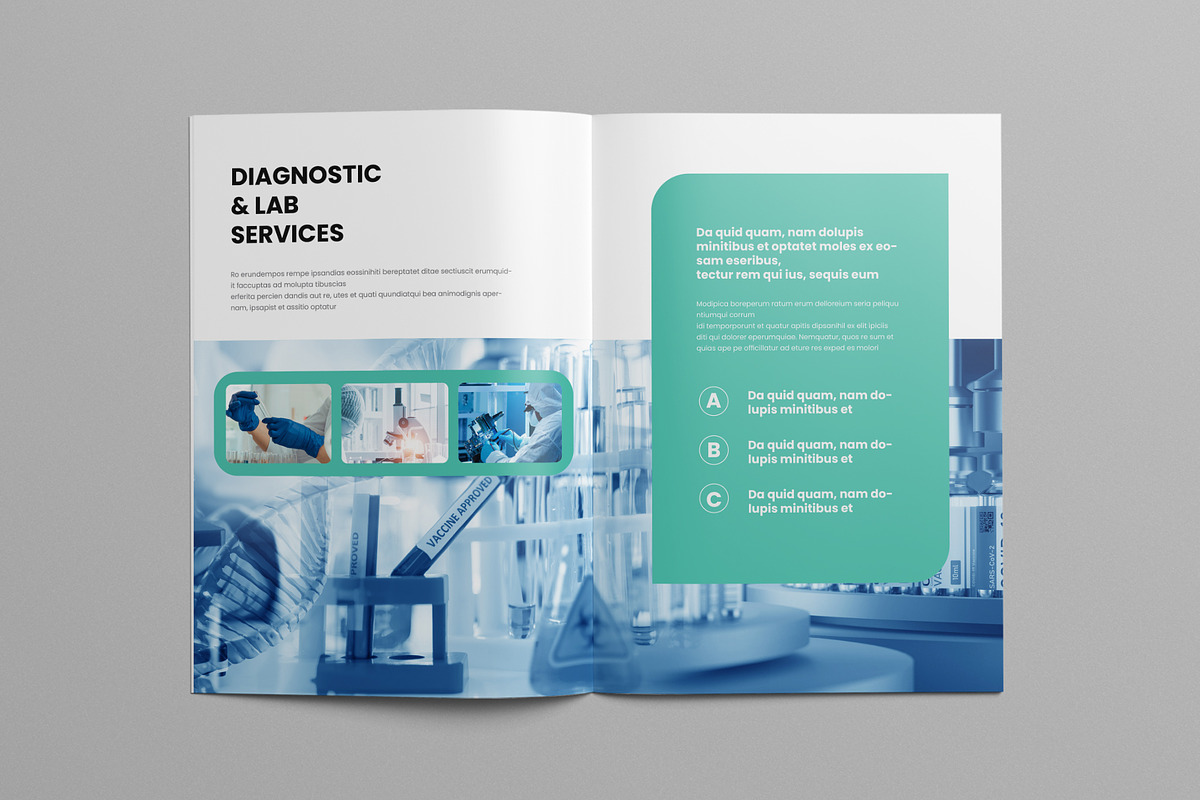 Healthcare Brochure Template, a Brochure Template by Pixelpick (Photo 5 of 9)