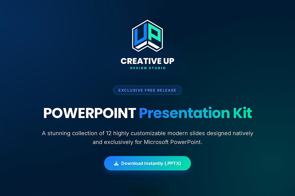 This month’s Free Goods, a Presentation Template by CreativeUP (Photo 1 of 6)