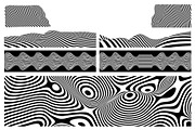 Op Art - Vector backgrounds bundle, a Background Graphic by RDShop (Thumbnail 12 of 14)