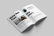 Winter Travel Magazine Template, a Magazine Template by Cleffon_Graphic_Studio (Thumbnail 3 of 11)