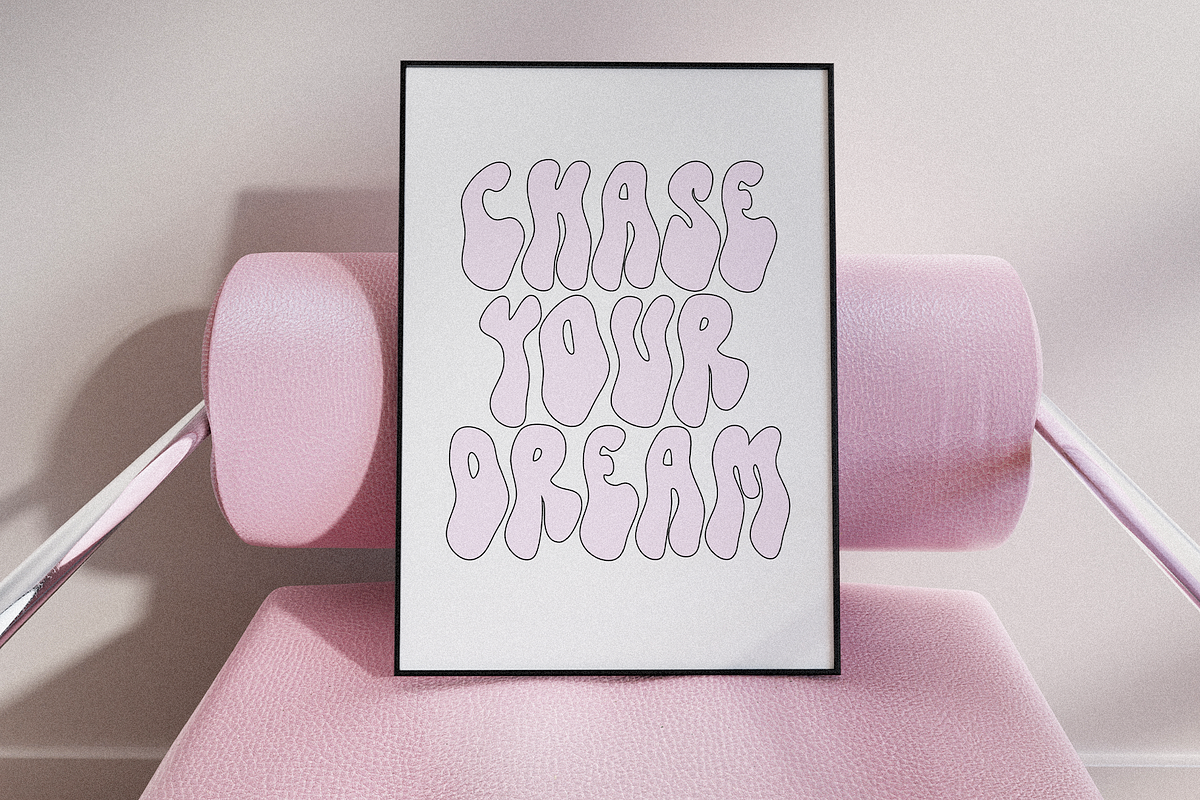 Crazy | Wavy Retro Font, a Sans Serif Font by KA Designs (Photo 5 of 9)