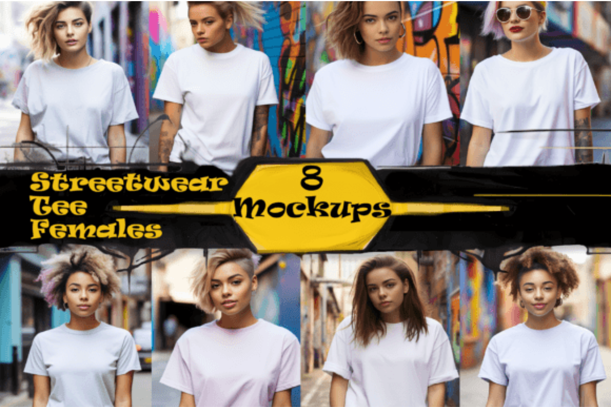 Streetwear Mockup Bundle Editable, a Shirt Mockup by Akrinity Digital (Photo 1 of 3)