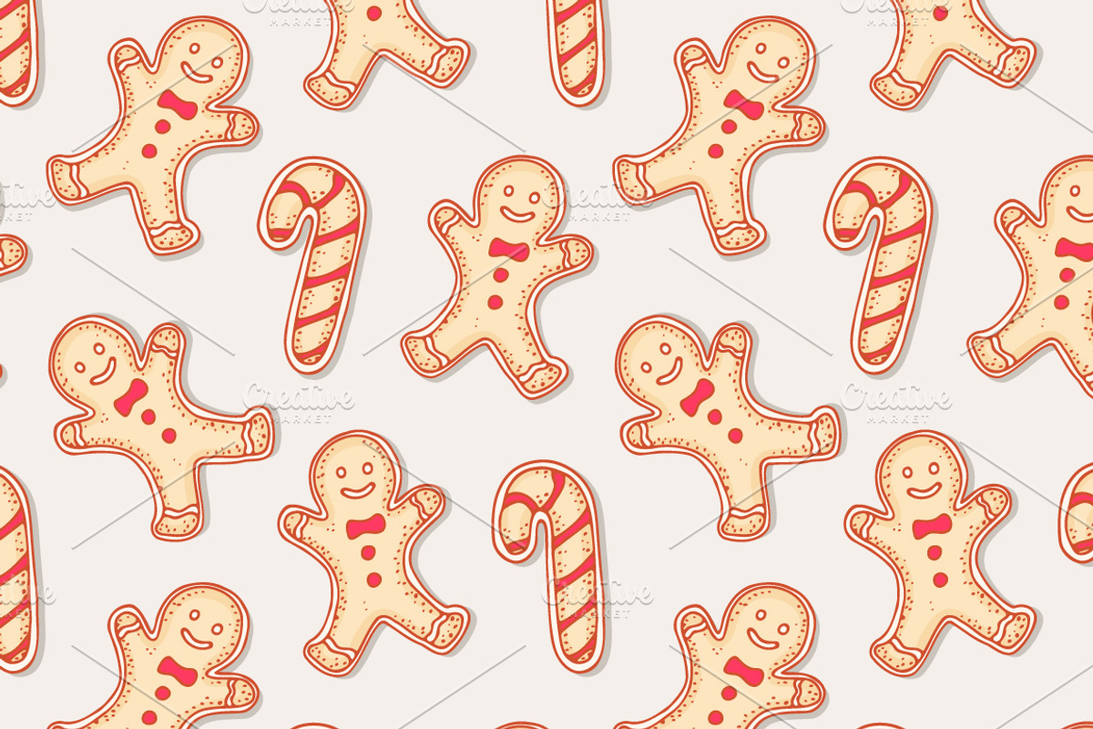 Vector cookies set + bonus, a Decorative Illustration by Zhemchuzhina (Photo 9 of 11)
