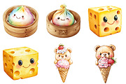 Kawaii in My Squishy Era Clipart, a Seasonal Illustration by CitraGraphics (Thumbnail 2 of 5)