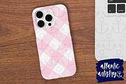 Pink gingham seamless pattern, a Background Graphic by Atlantic Artistry (Thumbnail 2 of 3)