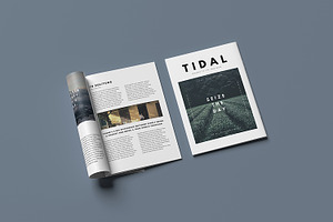 Magazine Brochure Mockup