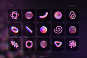 3D Shapes Collection – 90 Renders, an Object Graphic by Samolevsky (Thumbnail 8 of 13)