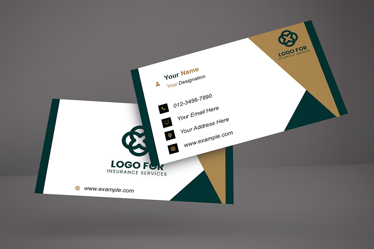 Modern Professional Business Card PSD preview 4