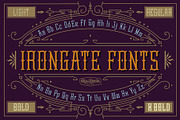 5.Irongate Family, a Symbol Font by CozyFonts Foundry (Thumbnail 3 of 4)