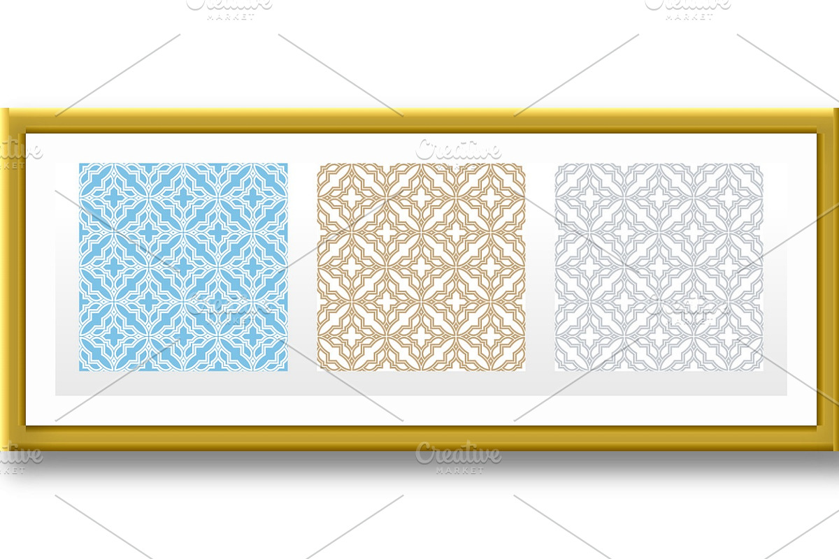 Geometric collection of patterns., a Pattern Graphic by RODINA (Photo 2 of 3)