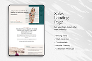 Showit Website & Sales Page Bundle, a Landing Page Template by Sugar Studios (Thumbnail 8 of 11)
