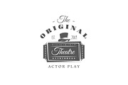 27 Theatre logos templates, a Branding & Logo Template by Art Design (Thumbnail 20 of 38)
