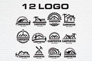 12 Carpenter Logo Bundle, a Branding & Logo Template by Guavanaboy (Thumbnail 1 of 3)