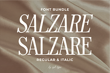 Salzare Display Font Bundle