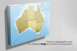 Australia And New Zealand Map