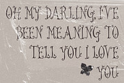Garden Got In Tendril Display Font, a Handwritten Font by The October Creative (Thumbnail 6 of 8)