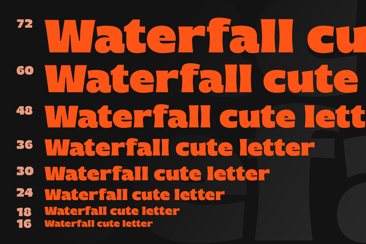 Concapita - Fat Display, a Sans Serif Font by LoneArmy (Photo 14 of 15)