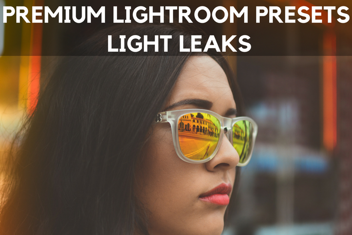 10 Light Leaks - Lightroom Presets, an Action Add-On by Alexandrulucian (Photo 1 of 13)