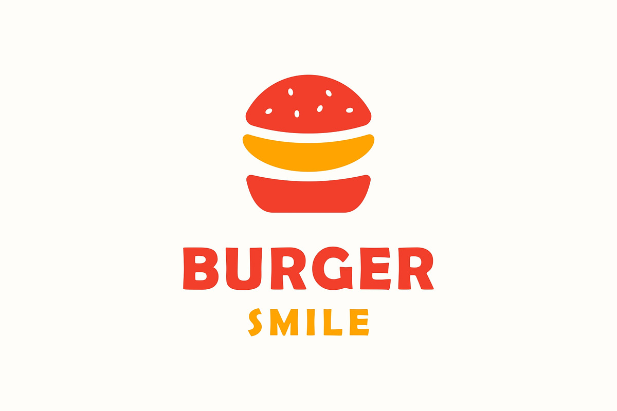 Burger Smile Fast Food Logo, a Branding & Logo Template by ika trisiana (Photo 2 of 2)