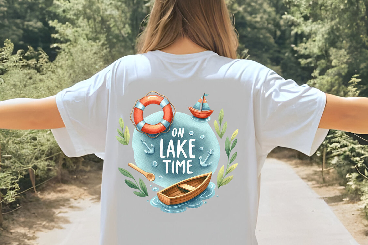 River & Lake Quotes Sublimation Bund, an Illustration by Designworld (Photo 7 of 10)