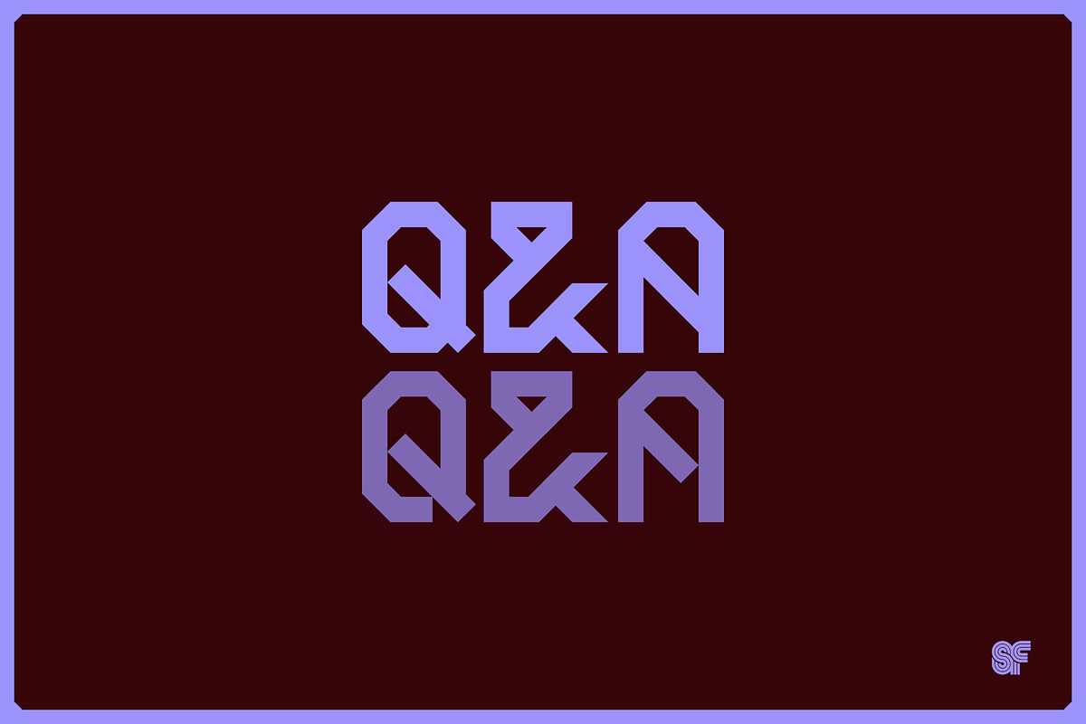 CARGA | Display | 2 Fonts | 4 Styles, a Sans Serif Font by Superfried Font Shop (Photo 8 of 8)