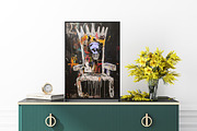 X-Ray of a King Wall Art, an Illustration by PrintablesByFranklyn (Thumbnail 3 of 6)