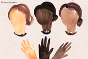 Black Lives Matter Clipart, an Illustration by Belusuab (Thumbnail 8 of 13)