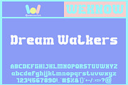 Dream Walkers font, a Slab Serif Font by weknow (Thumbnail 1 of 8)