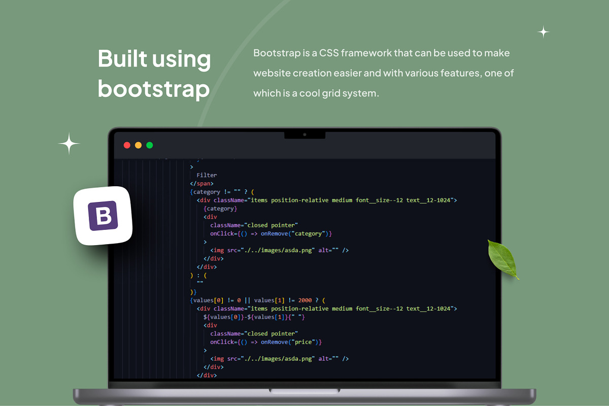Plant Shop and Service Web Tempates, a Bootstrap Template by CreativeUI (Photo 3 of 8)