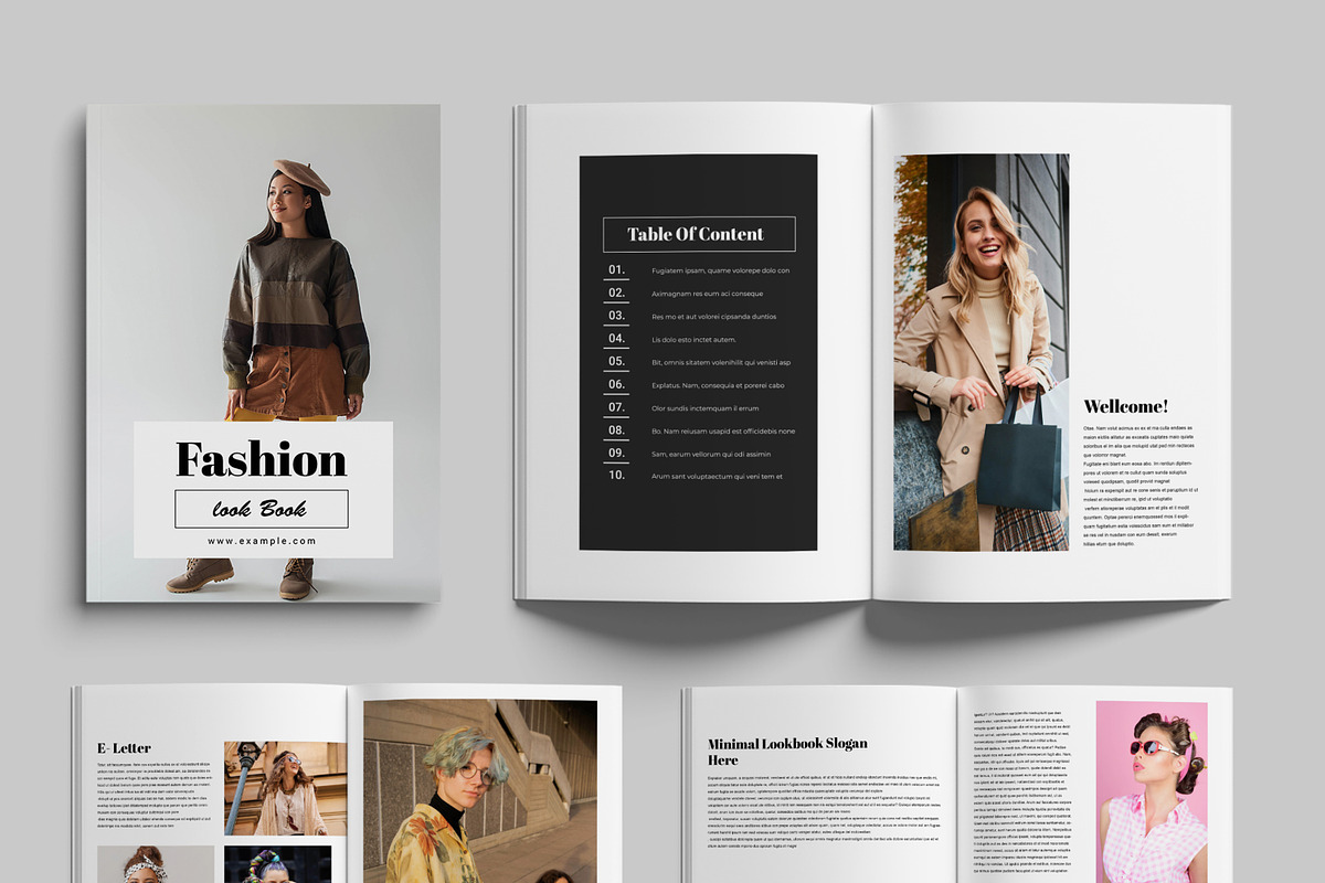 Fashion look Book, a Magazine Template by MightyDesign (Photo 4 of 7)