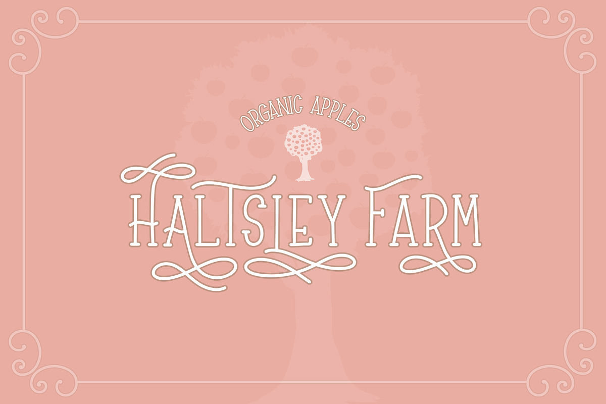 Farmhouse Font, a Serif Font by Salt & Pepper Designs (Photo 4 of 8)
