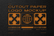 Cutout Paper Logo Mockup, a Mockup by Design Squad (Thumbnail 1 of 6)