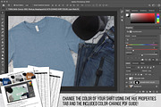 Color Changeable Bella Canvas Mockup, a Shirt Mockup by Allison Affourtit Mocks (Thumbnail 3 of 5)