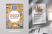 Cozy 2022 calendars collection, a Stationery Template by Lana Sham (Thumbnail 9 of 10)