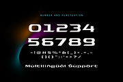 Turbo Driver - Sporty Tech Font, a Sans Serif Font by Sronstudio (Thumbnail 12 of 12)