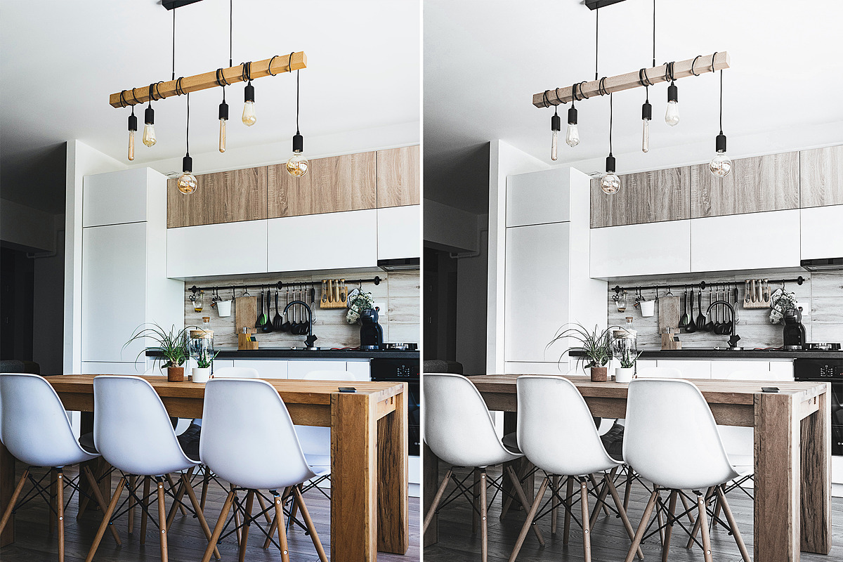 8 Clean Interior Lightroom presets, a Preset Add-On by Presets by Yevhen (Photo 5 of 10)