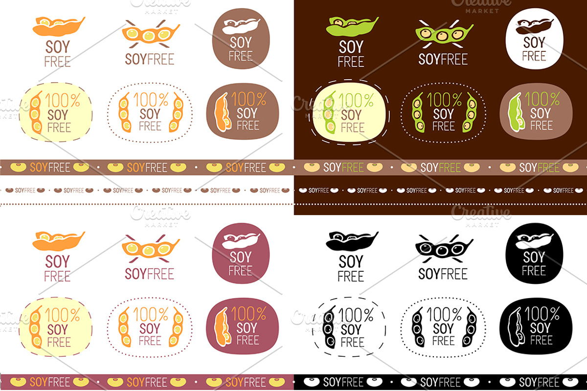 9 in 1! Food signs set, an Object Graphic by SunnyWS (Photo 9 of 10)