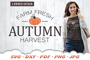 Pumpkin SVG | Autumn Harvest SVG, a Graphic by Cloud9DesignSVG (Thumbnail 1 of 4)