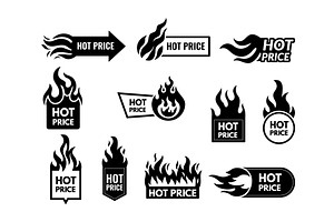 Hot price. ads banners for hot, a Finance Illustration by Onyx