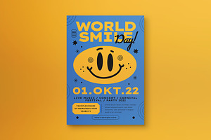 World Smile Day Flyer