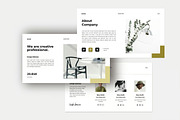 Brand Minimal Presentation Template, a Presentation Template by Fit-tee (Thumbnail 3 of 8)