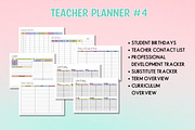 Teacher Planner #4 - Canva template, a Templates & Theme by Adalin Shop (Thumbnail 5 of 14)