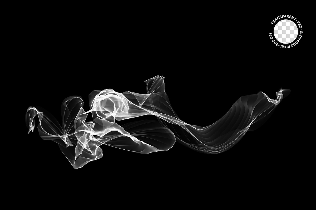 Transparent Smoke PNG & PSD Pack, a Texture Graphic by MRI STUDIO (Photo 9 of 14)