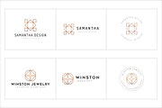300 Geometric Premade Logo Bundle, a Branding & Logo Template by XpertgraphicD (Thumbnail 27 of 63)