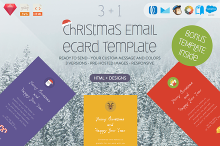 Christmas Email/eCard (HTML+DESIGNS)