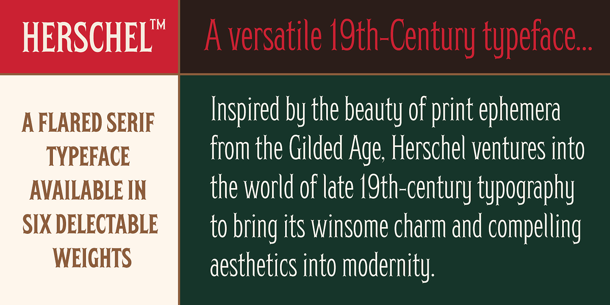 Herschel, a Serif Font by Tried & True Supply Co. (Photo 2 of 16)