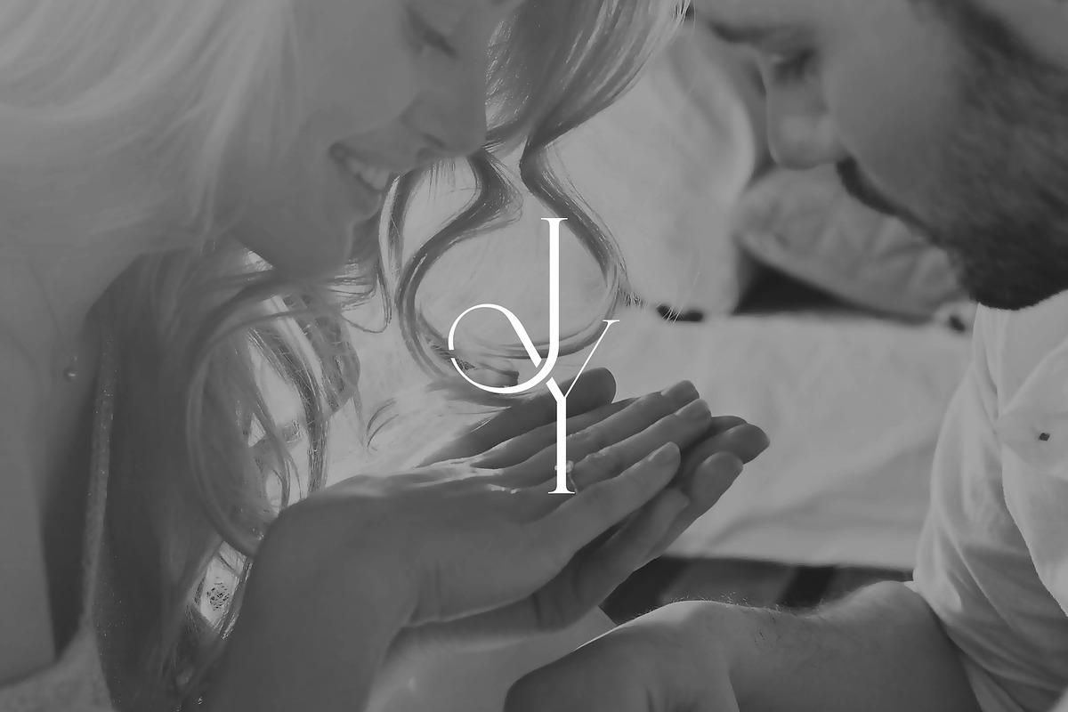 JY monogram, a Branding & Logo Template by LINKED LETTERS STUDIO (Photo 2 of 2)